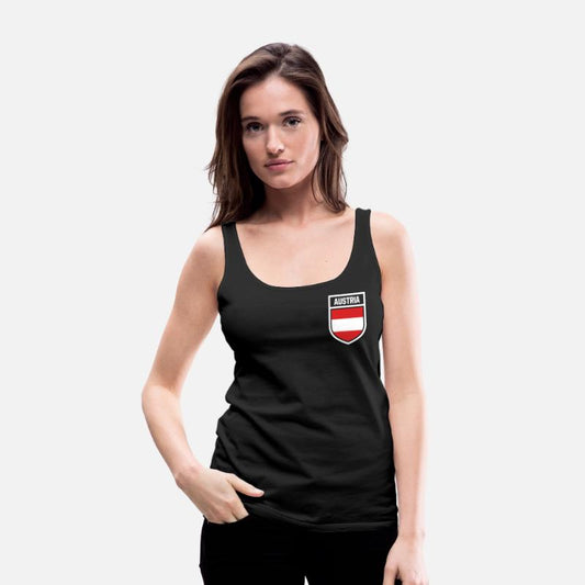 Austria - national flag in the coat of arms