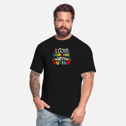 autism shirt I Love Someone with Autism