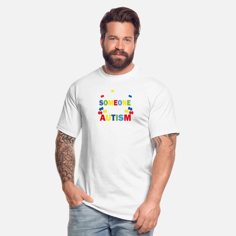 autism shirt I Love Someone with Autism