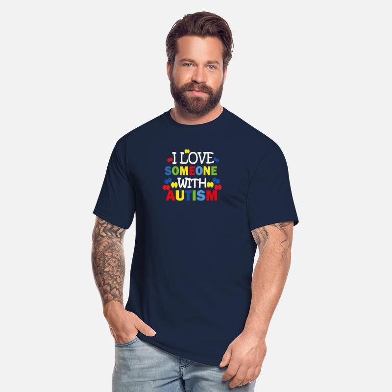 autism shirt I Love Someone with Autism