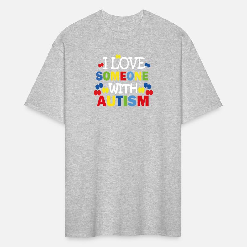 autism shirt I Love Someone with Autism