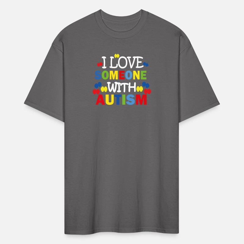 autism shirt I Love Someone with Autism