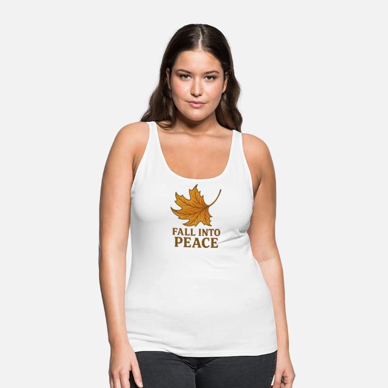 Autumn Leaf Peace Illustration