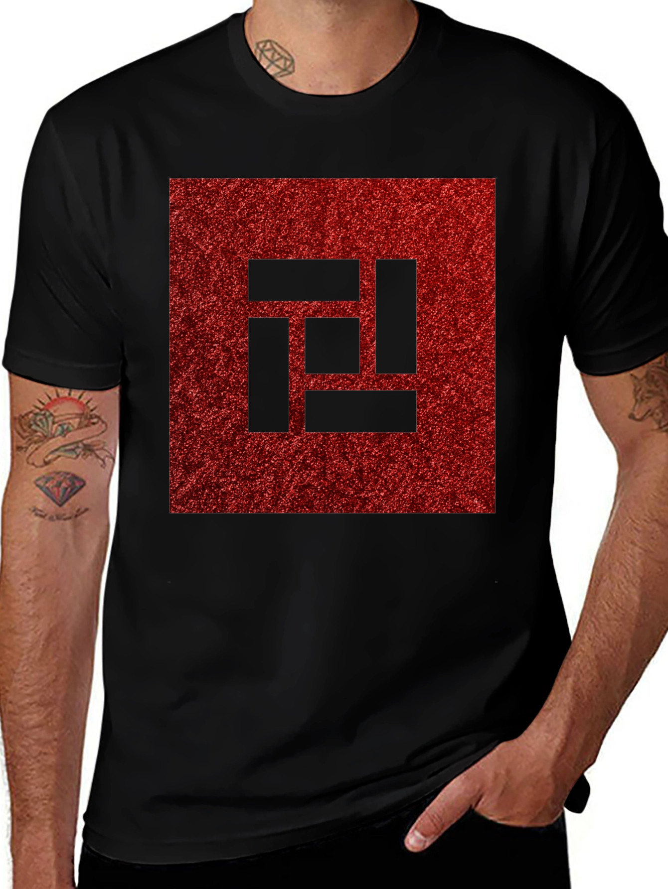 Geometric Design T-Shirt - Modern Style