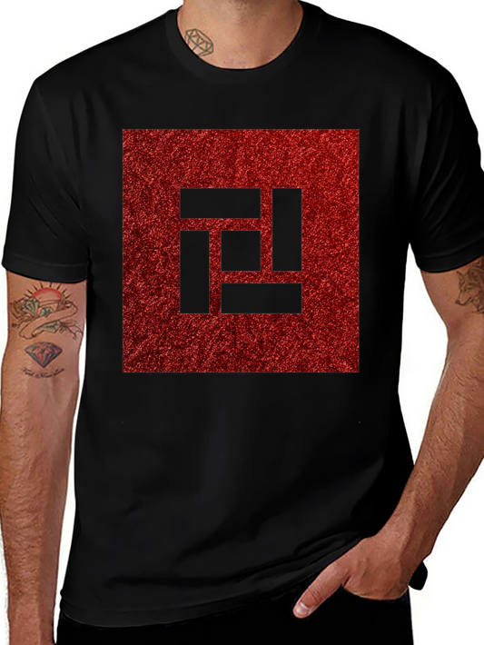 Geometric Design T-Shirt - Modern Style