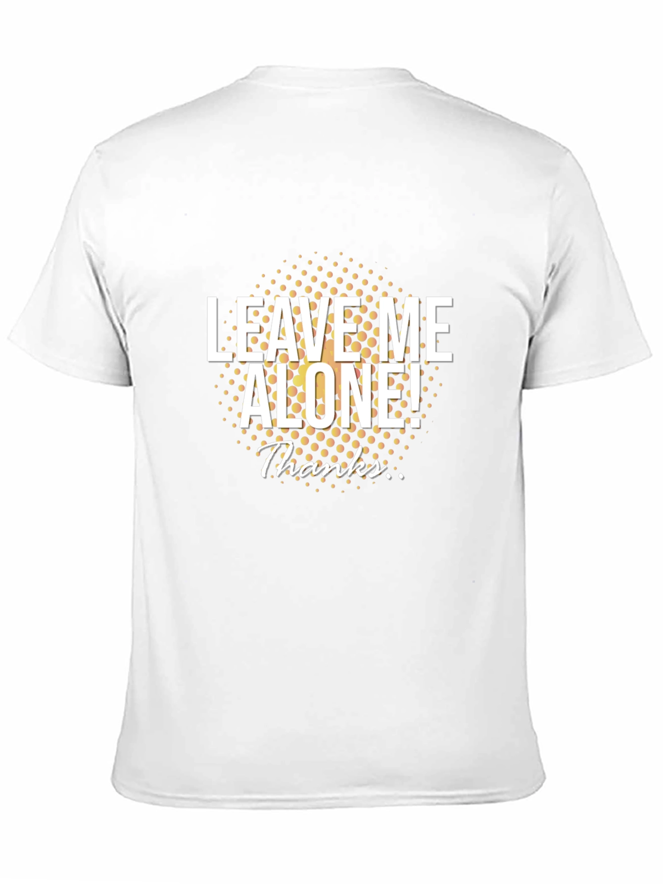 Leave Me Alone Graphic Tee - Black