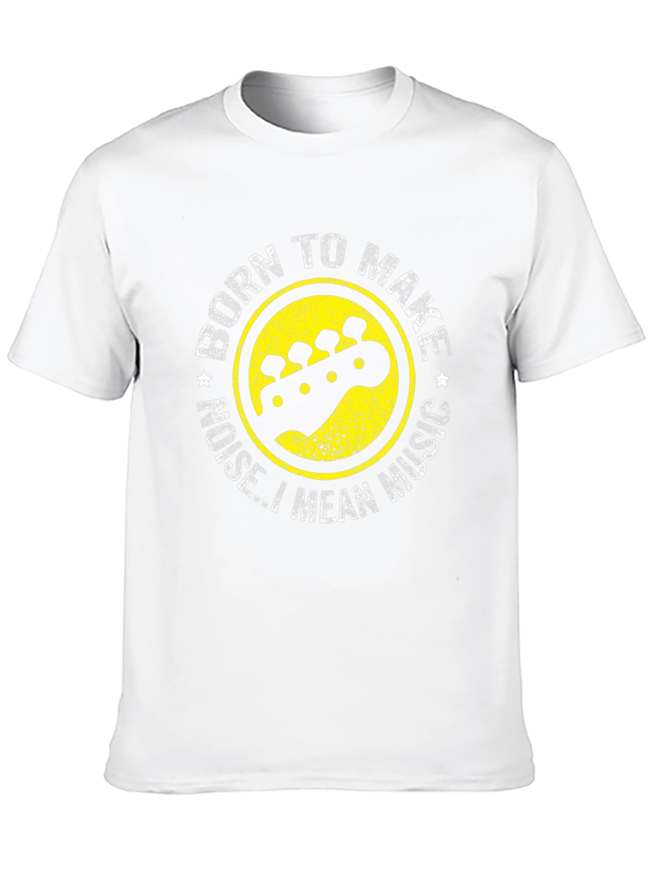 Born to Make Music Black Graphic T-Shirt