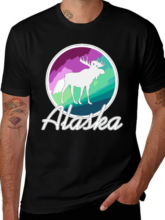 Alaska Moose Graphic Tee