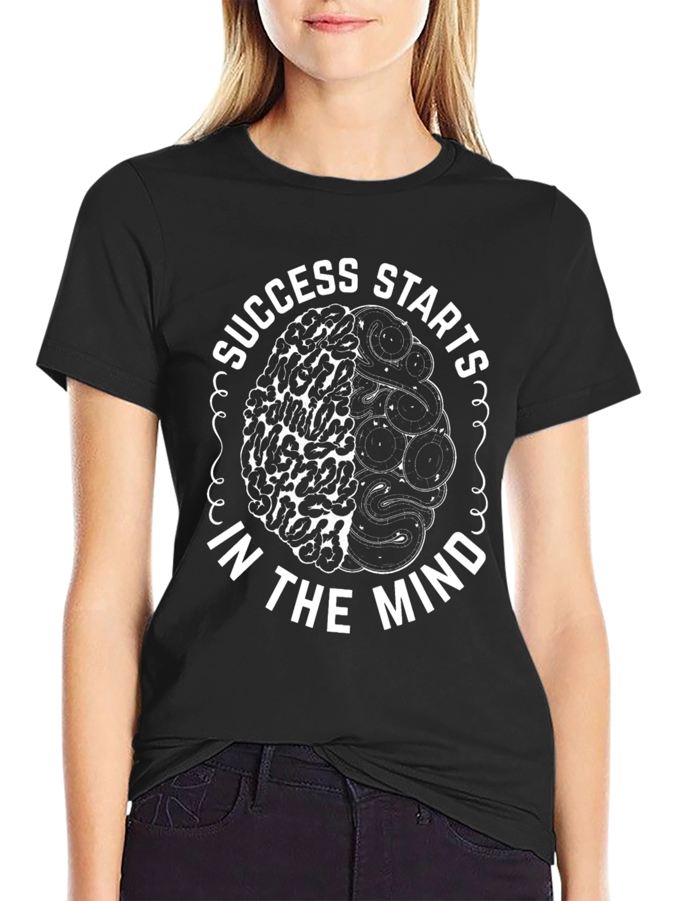 Success Starts in the Mind Graphic Tee