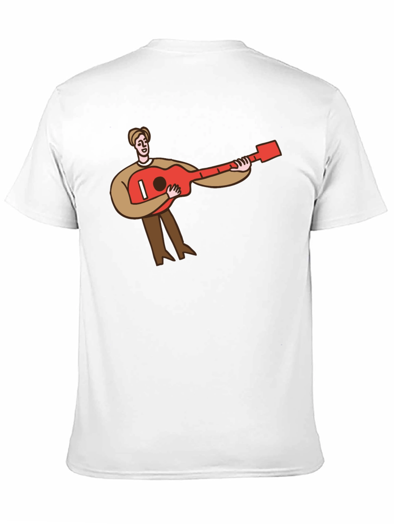 Guitar Player T-Shirt - Black
