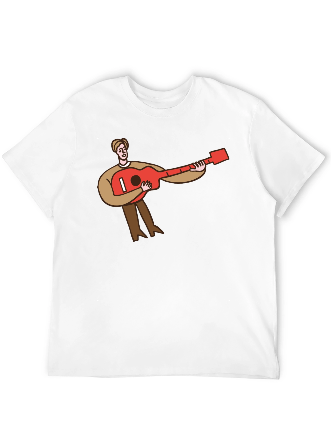 Guitar Player T-Shirt - Black