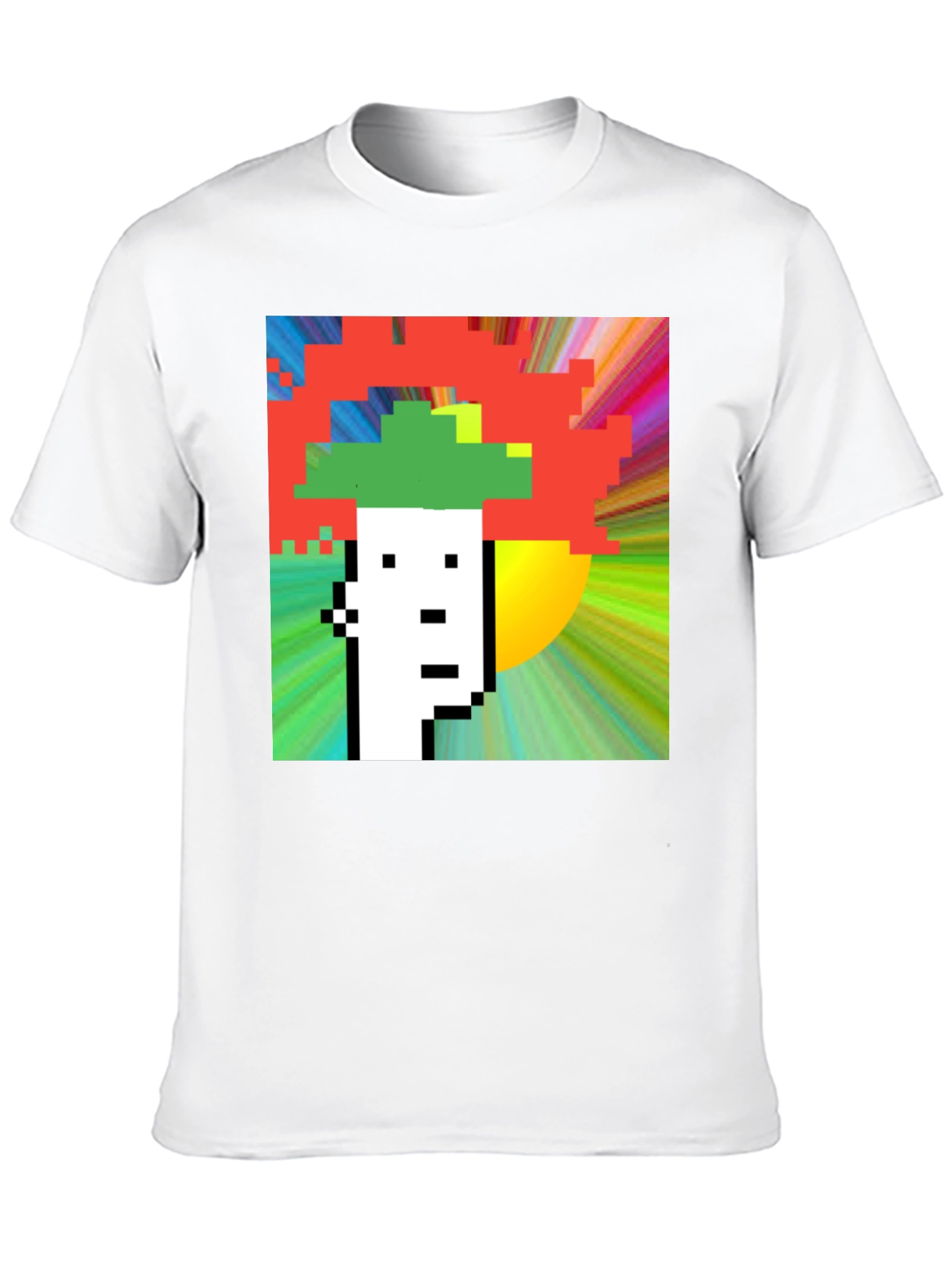 Pixel Art Crypto T-Shirt - Unique Graphic Tee