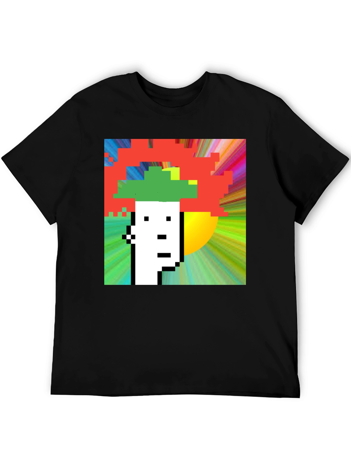 Pixel Art Crypto T-Shirt - Unique Graphic Tee