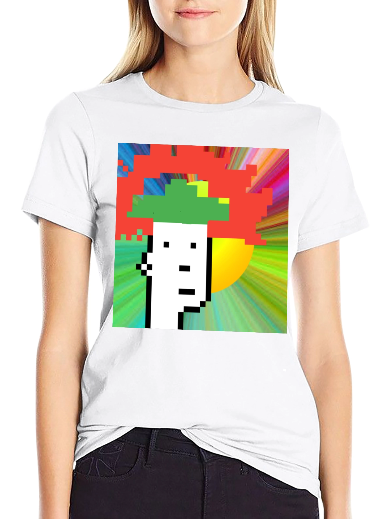 Pixel Art Crypto T-Shirt - Unique Graphic Tee