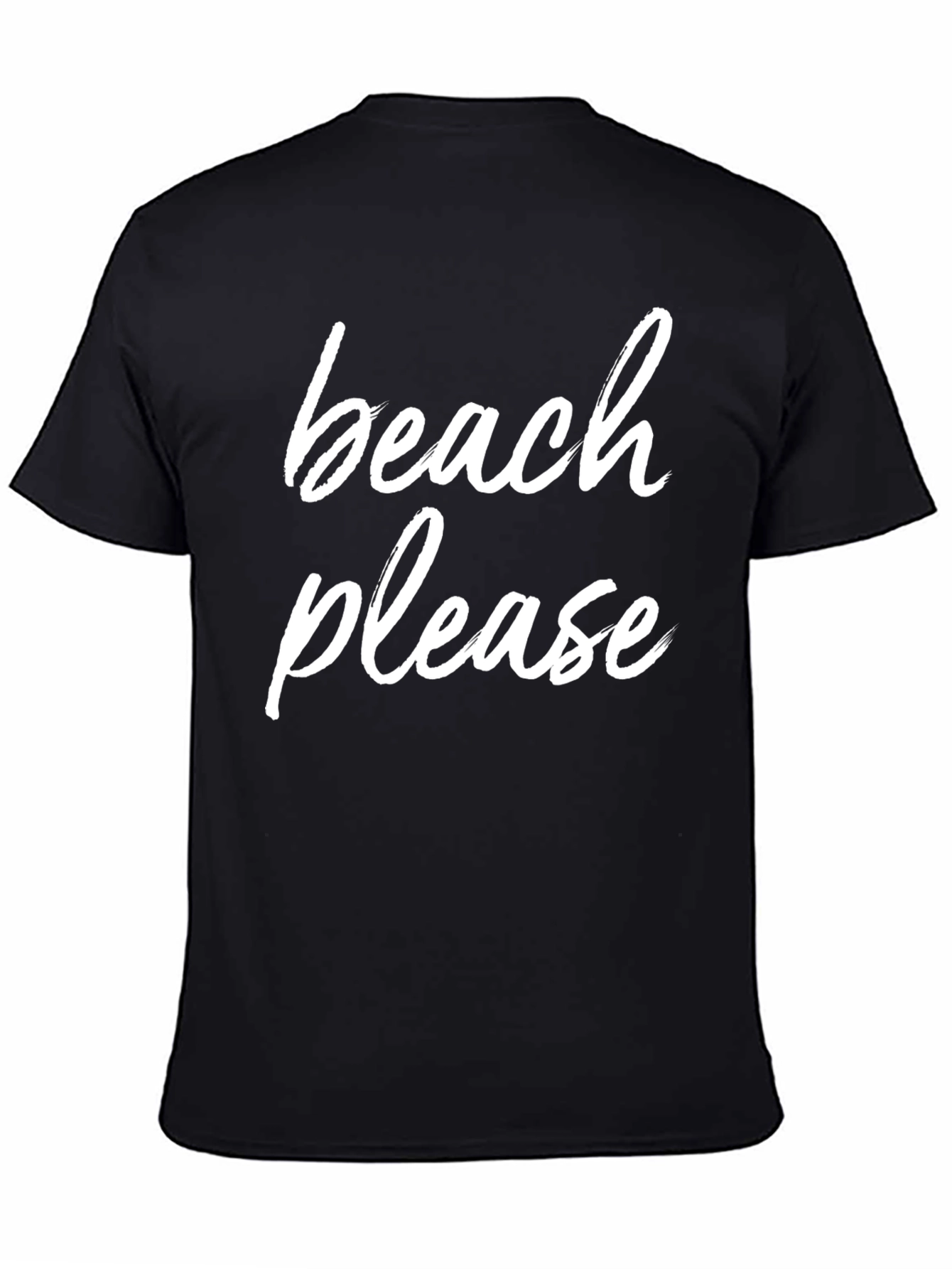 Beach Please Graphic Tee - Casual Unisex T-Shirt