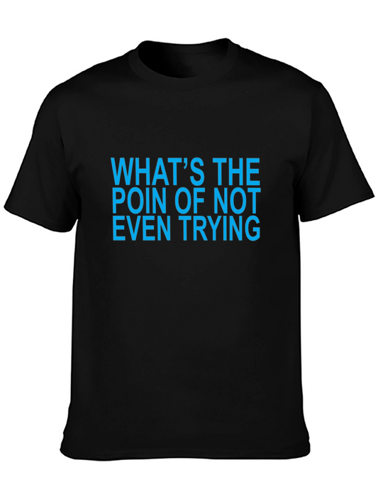 Bold Statement Tee - Whats the Point?