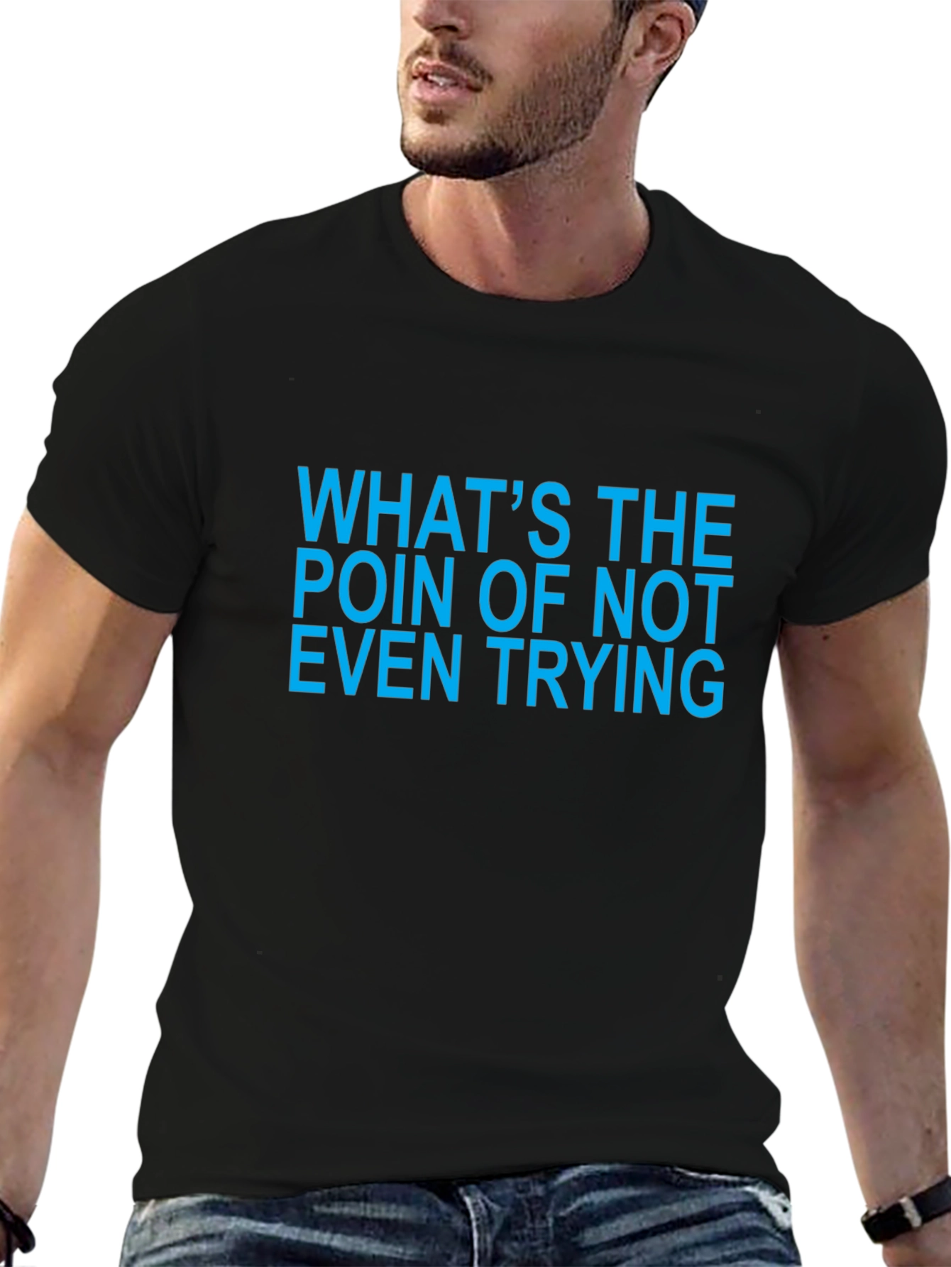 Bold Statement Tee - Whats the Point?
