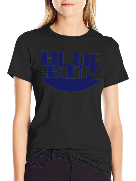 Blue Sun Graphic Tee - Premium Cotton Comfort