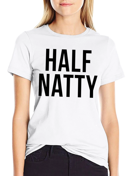 Half Natty T-Shirt - Black Gym Tee
