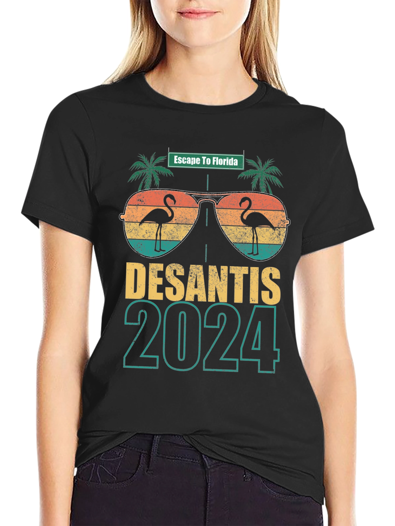 Escape to Florida T-Shirt DeSantis 2024