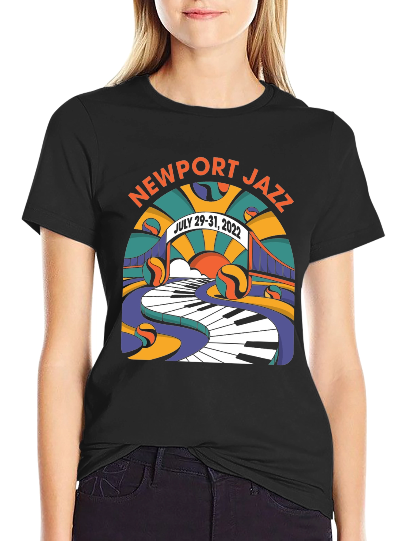 Newport Jazz Festival 2022 Graphic T-Shirt