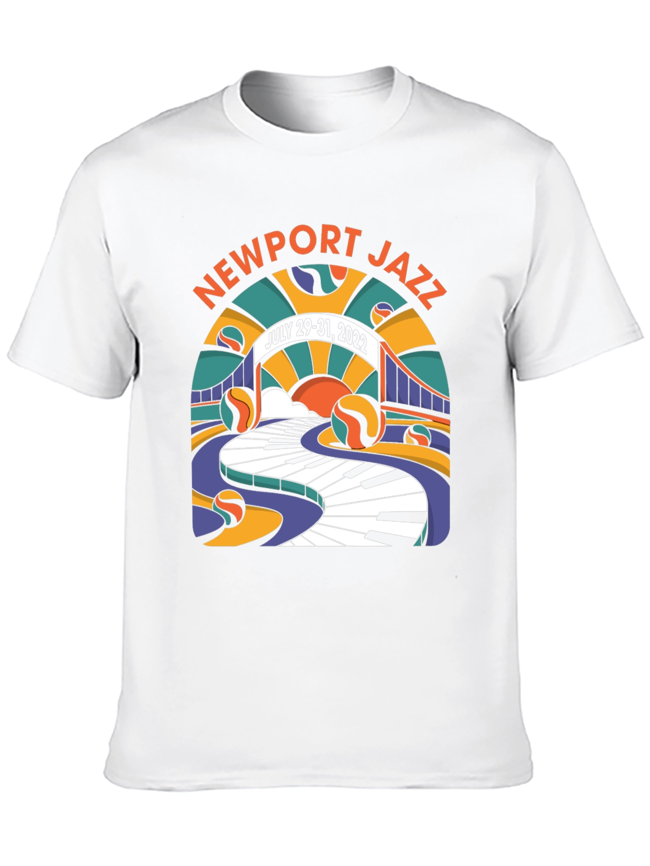 Newport Jazz Festival 2022 Graphic T-Shirt