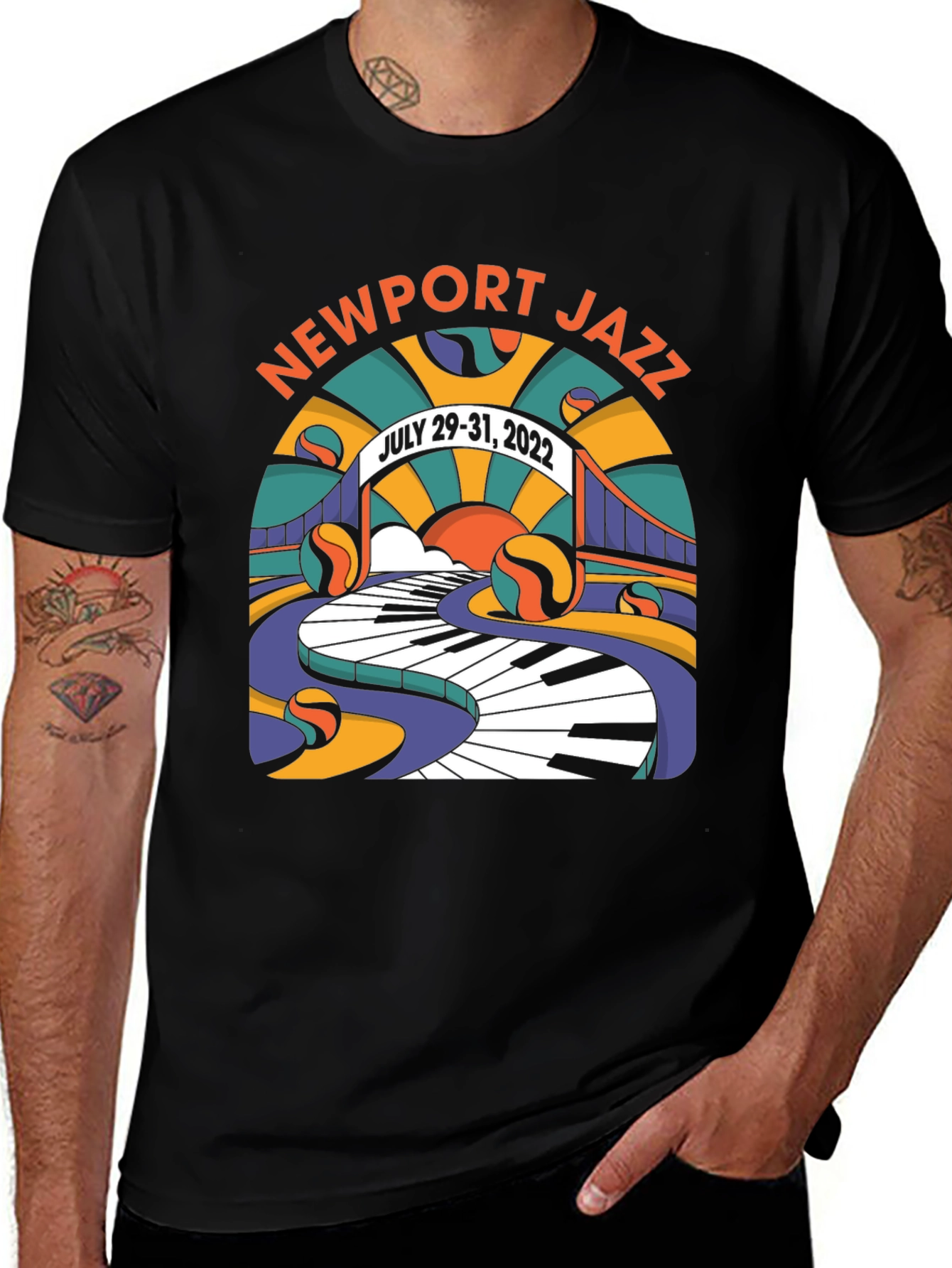 Newport Jazz Festival 2022 Graphic T-Shirt