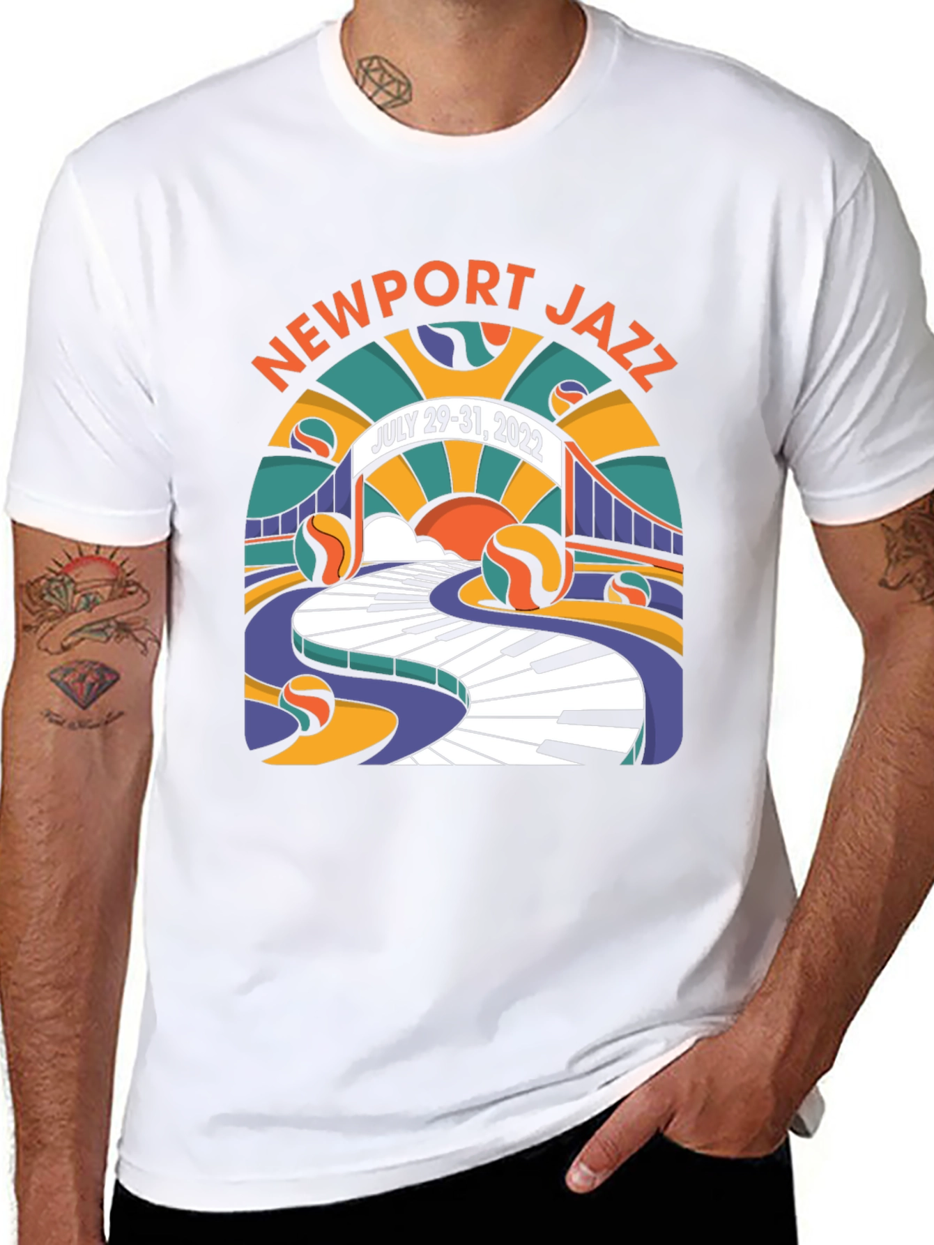 Newport Jazz Festival 2022 Graphic T-Shirt