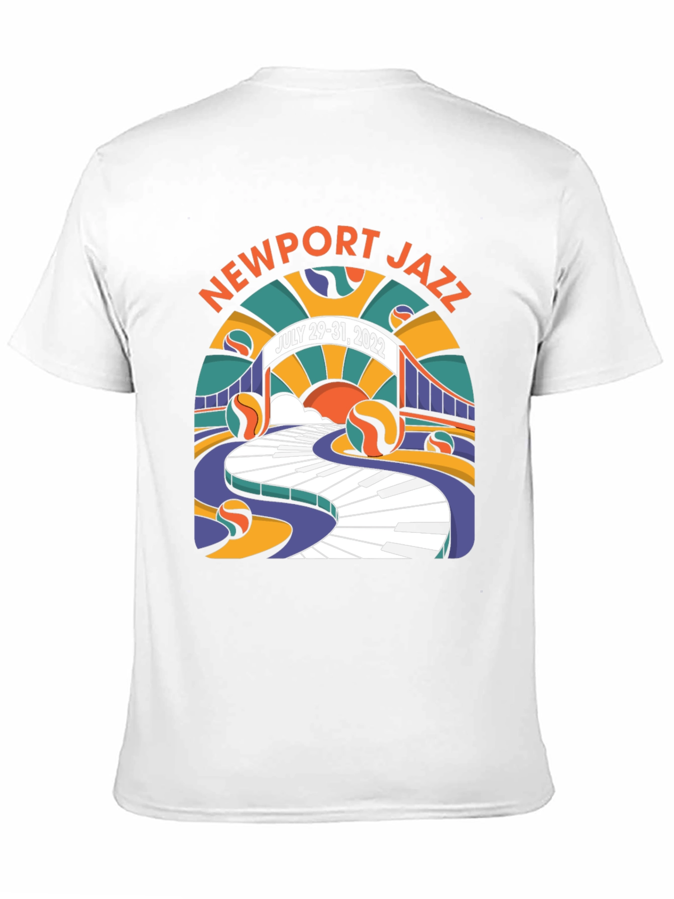 Newport Jazz Festival 2022 Graphic T-Shirt