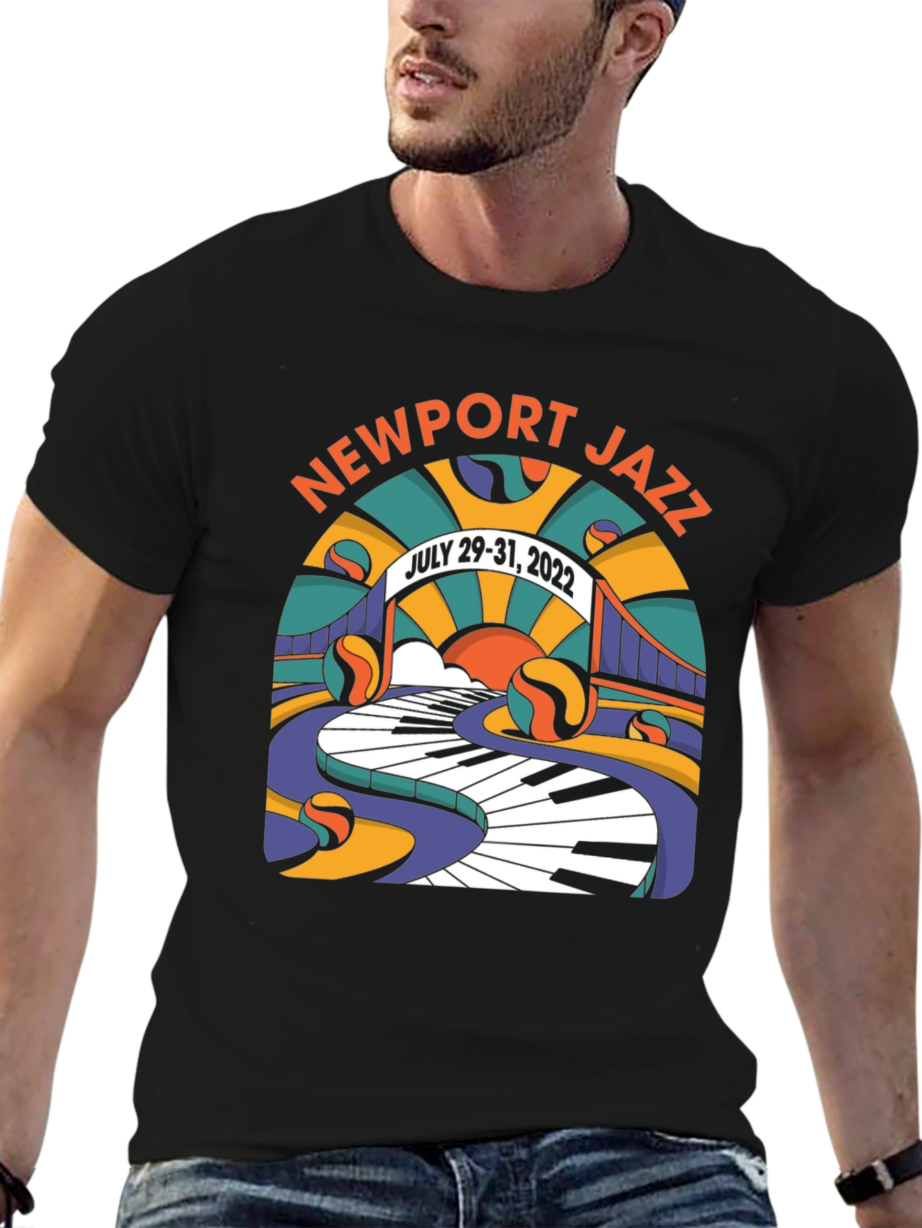 Newport Jazz Festival 2022 Graphic T-Shirt