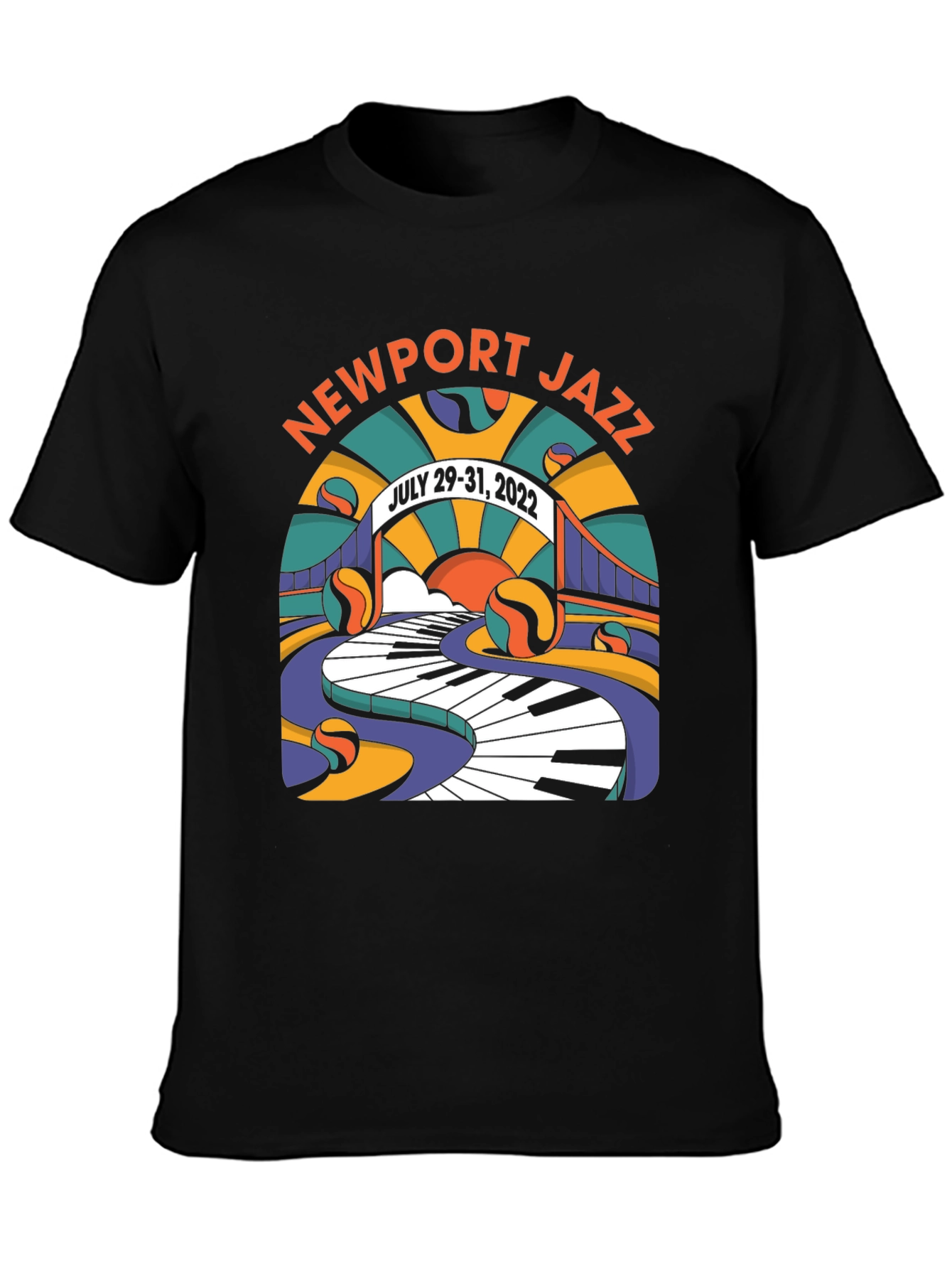 Newport Jazz Festival 2022 Graphic T-Shirt