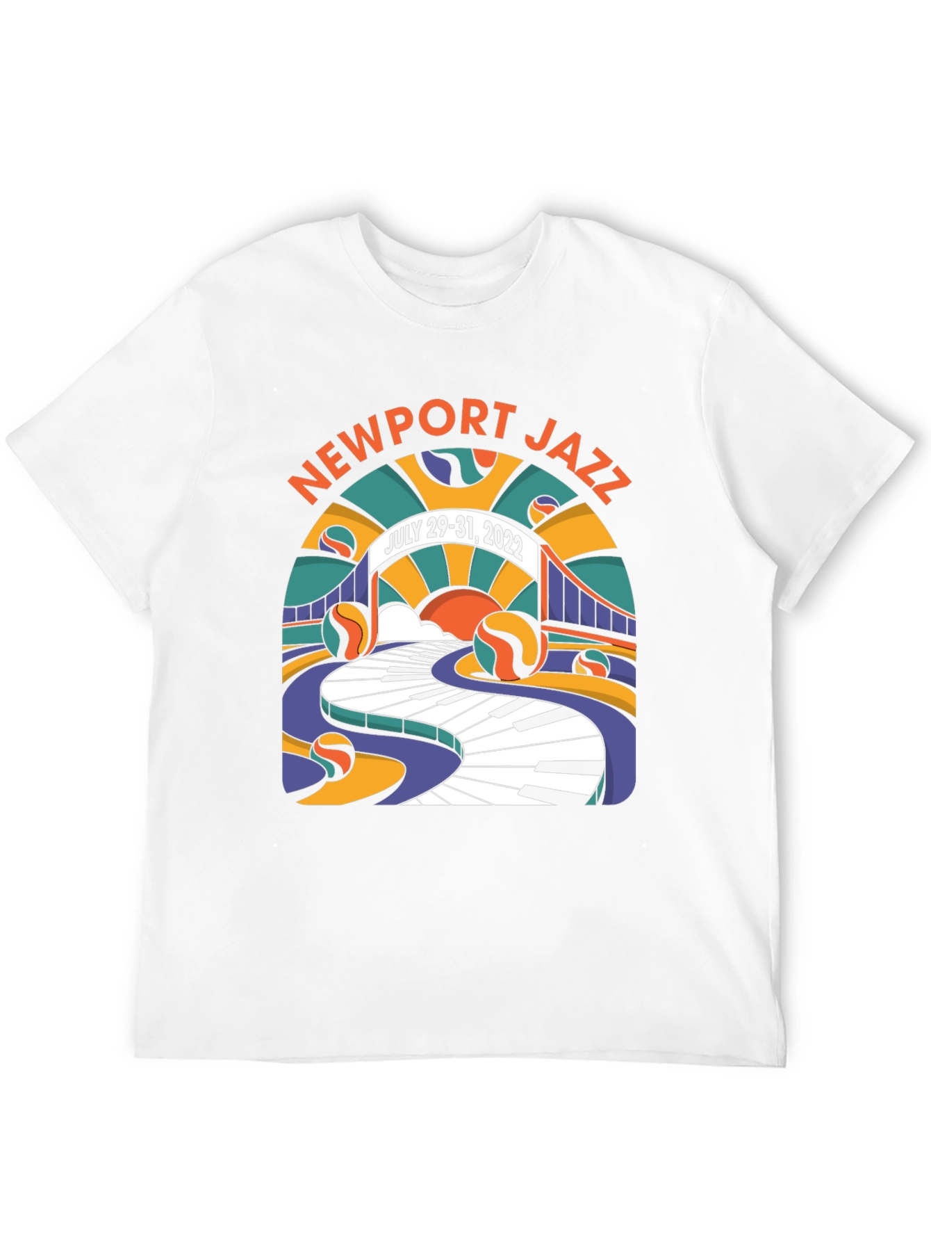 Newport Jazz Festival 2022 Graphic T-Shirt