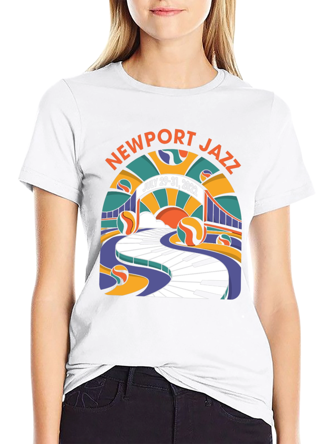 Newport Jazz Festival 2022 Graphic T-Shirt