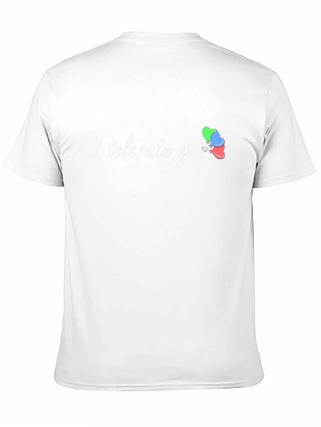 I Tolerate You Graphic Tee - Black Cotton T-Shirt