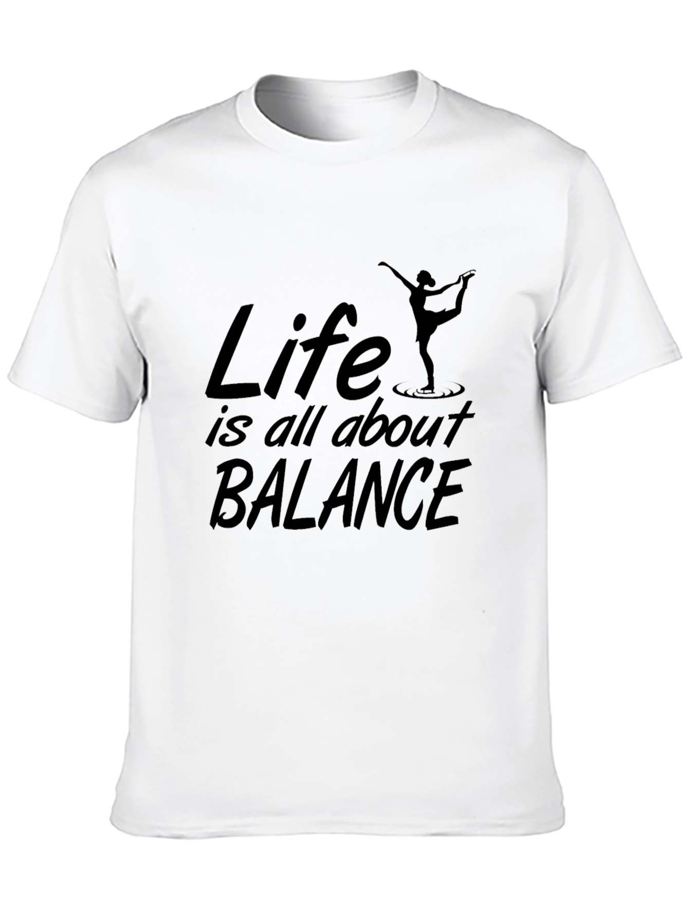 Balance Life T-Shirt - Black