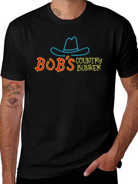 Bobs Country Bunker Graphic Tee - Black