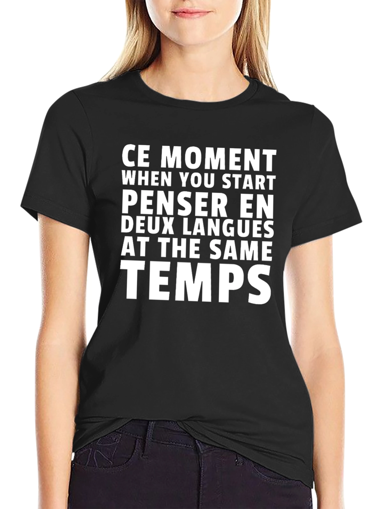 Bilingual Humor T-Shirt - French & English