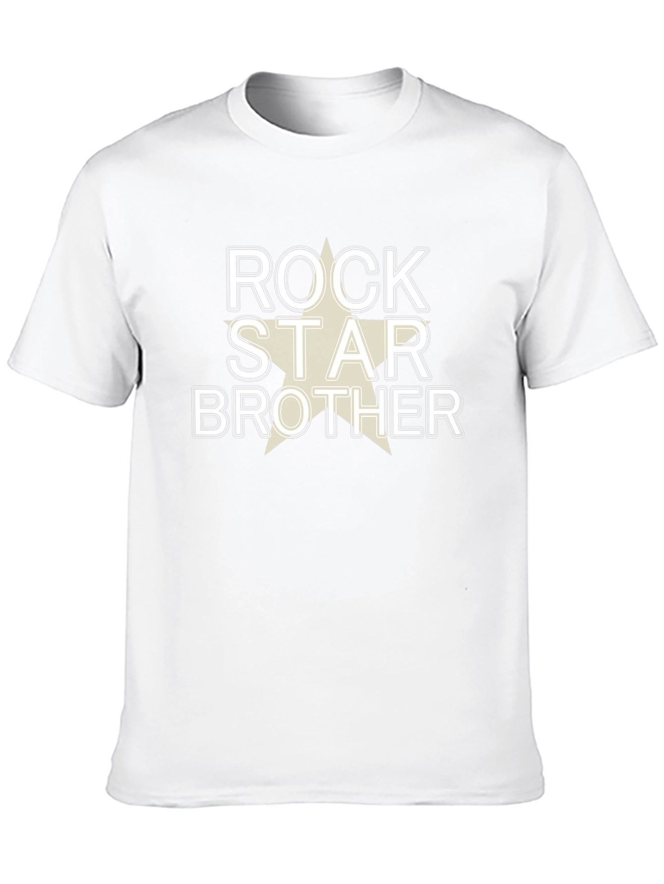 Rock Star Brother Graphic Tee - Black