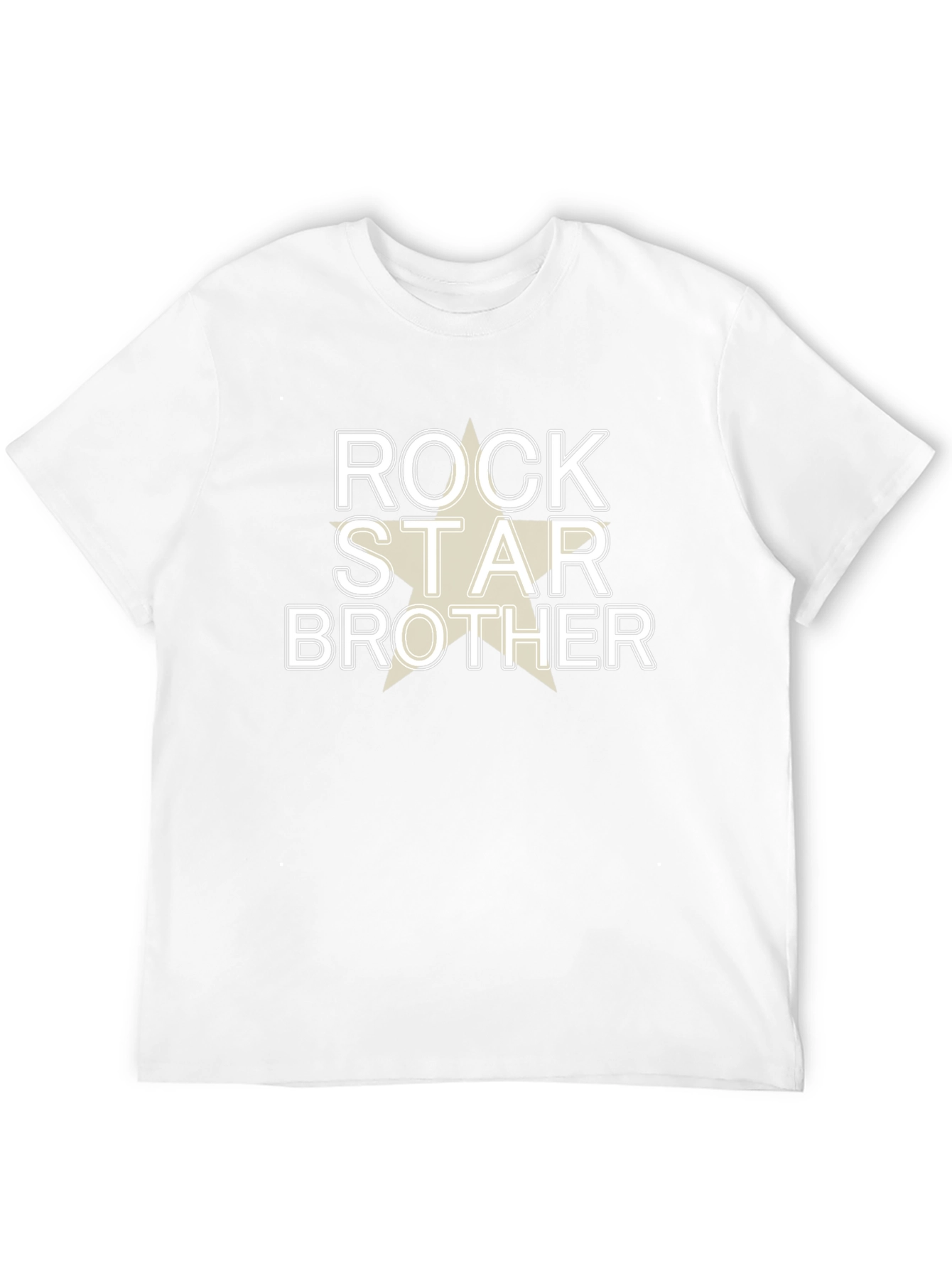 Rock Star Brother Graphic Tee - Black