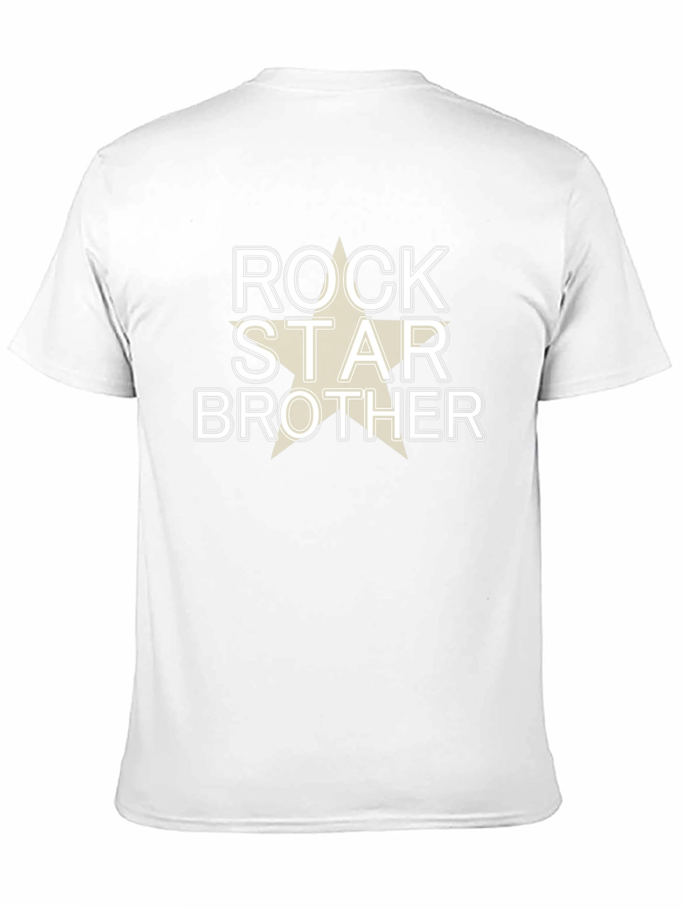 Rock Star Brother Graphic Tee - Black