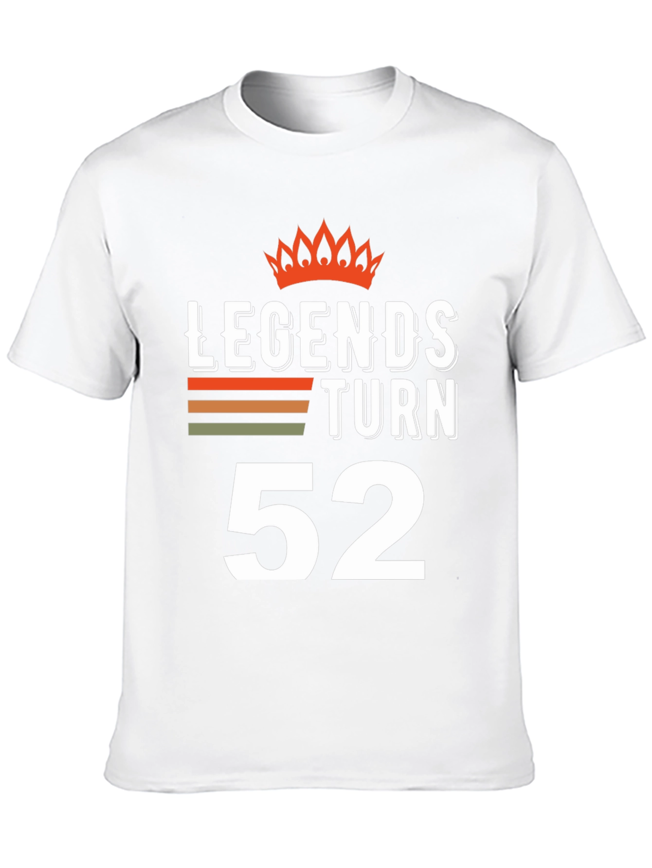 Legends Turn 52 Graphic T-Shirt