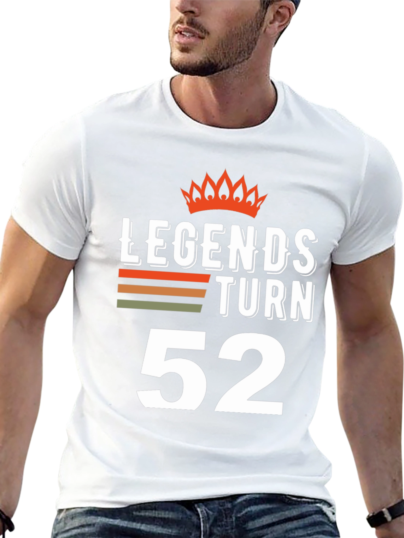 Legends Turn 52 Graphic T-Shirt