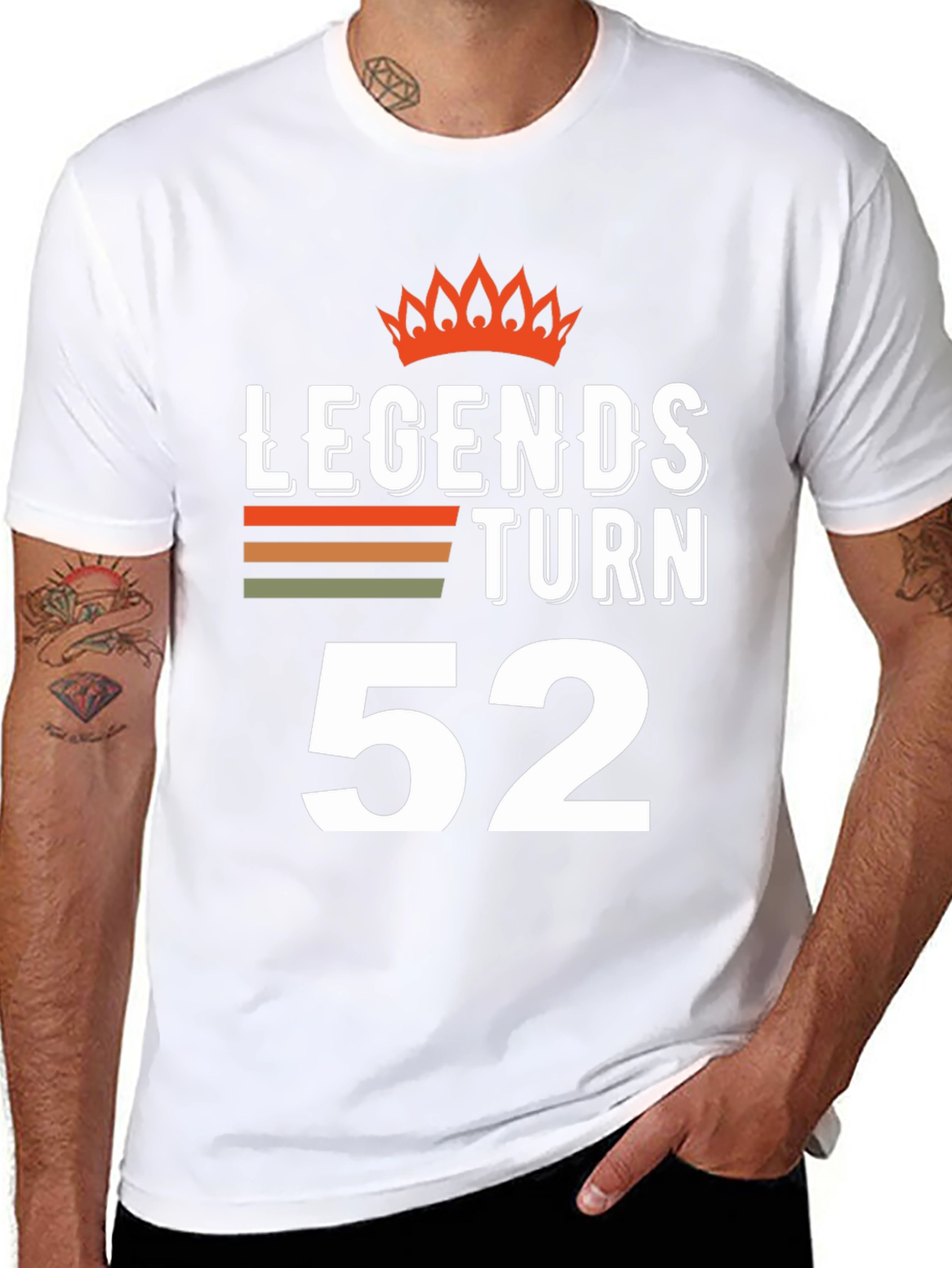 Legends Turn 52 Graphic T-Shirt