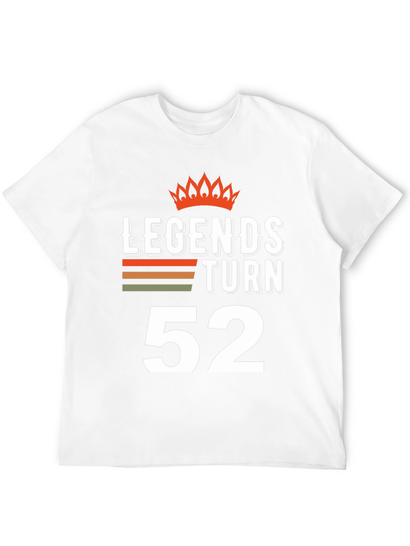 Legends Turn 52 Graphic T-Shirt