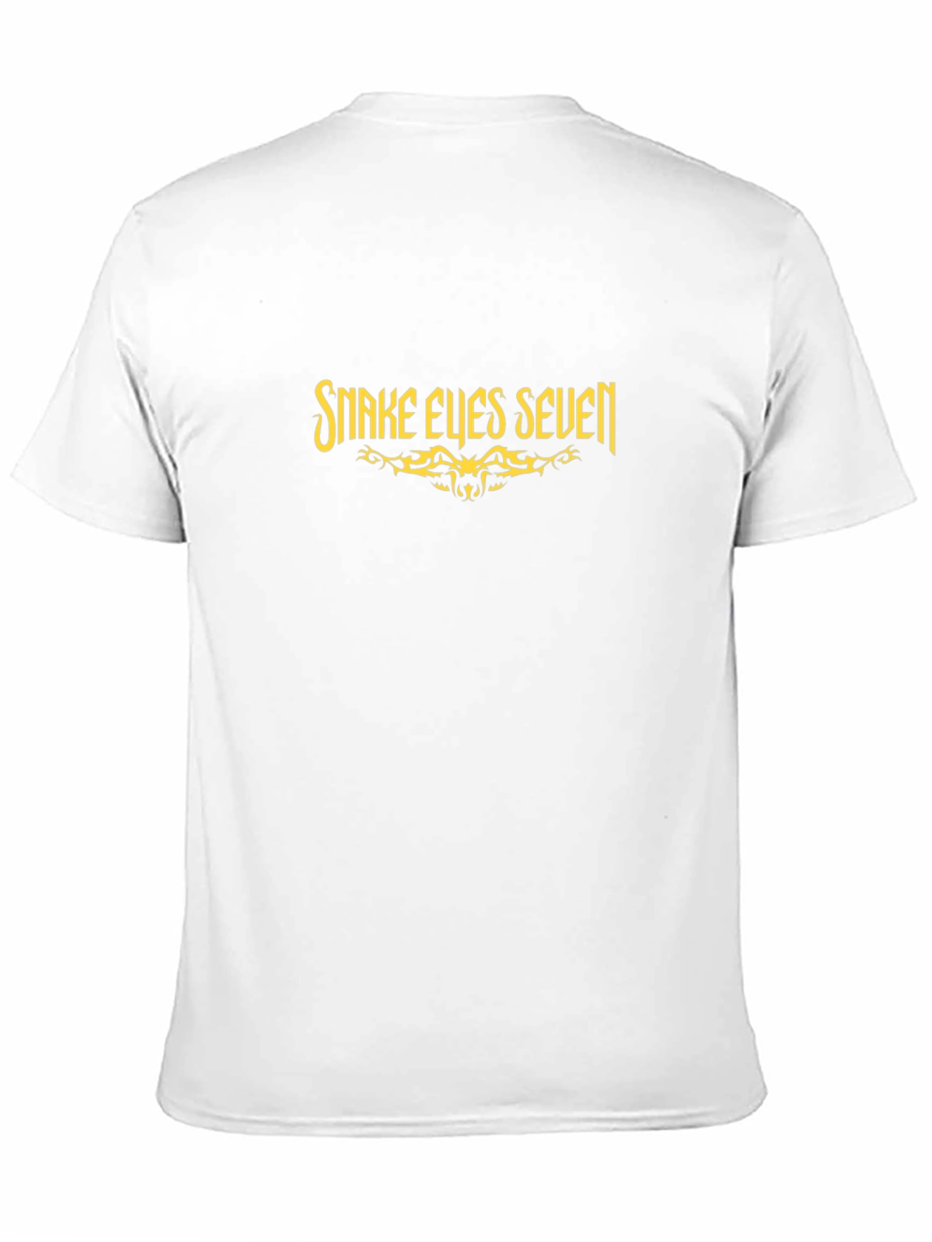 Snake Eyes Seven Graphic Tee - Black