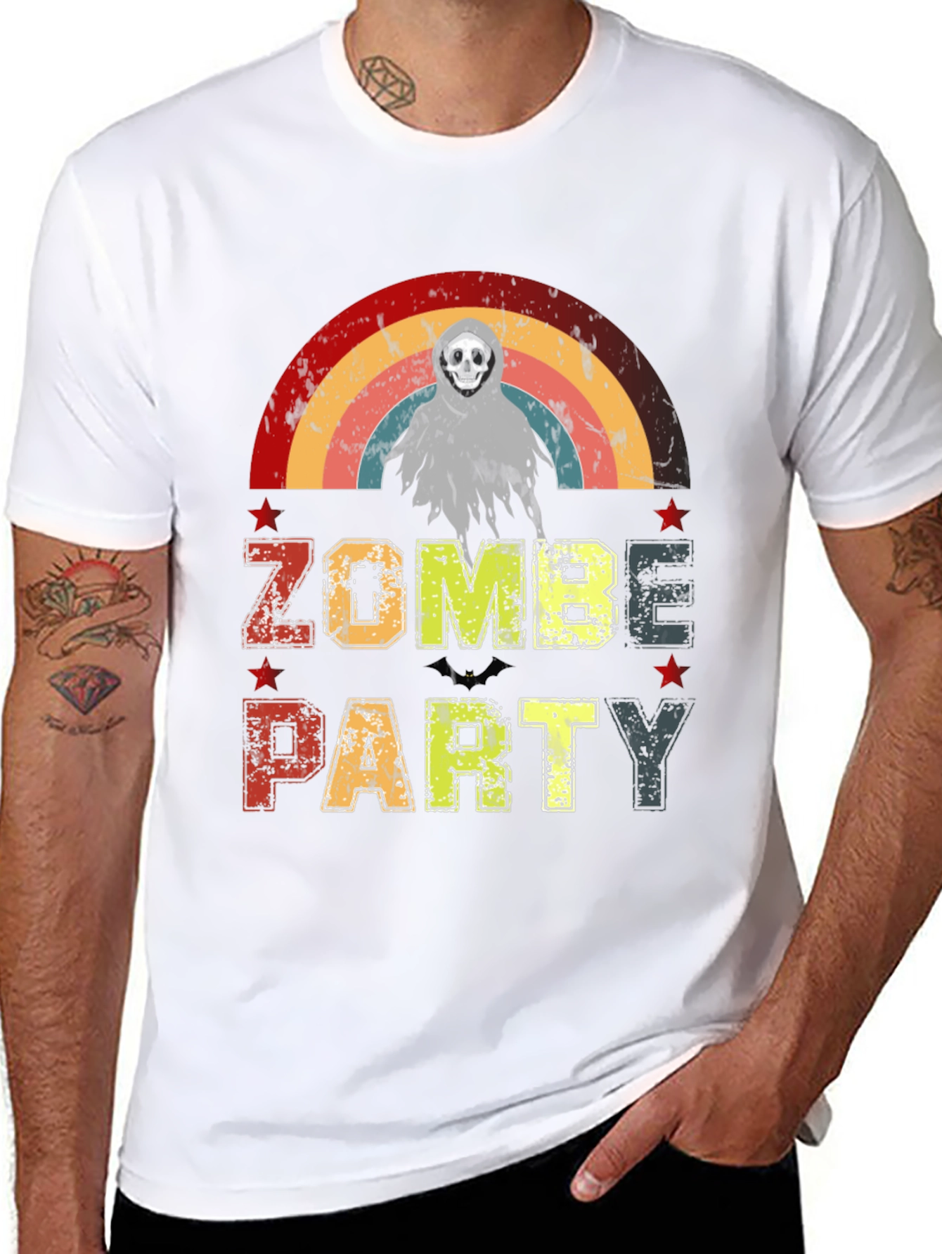 Zombie Party Graphic Tee