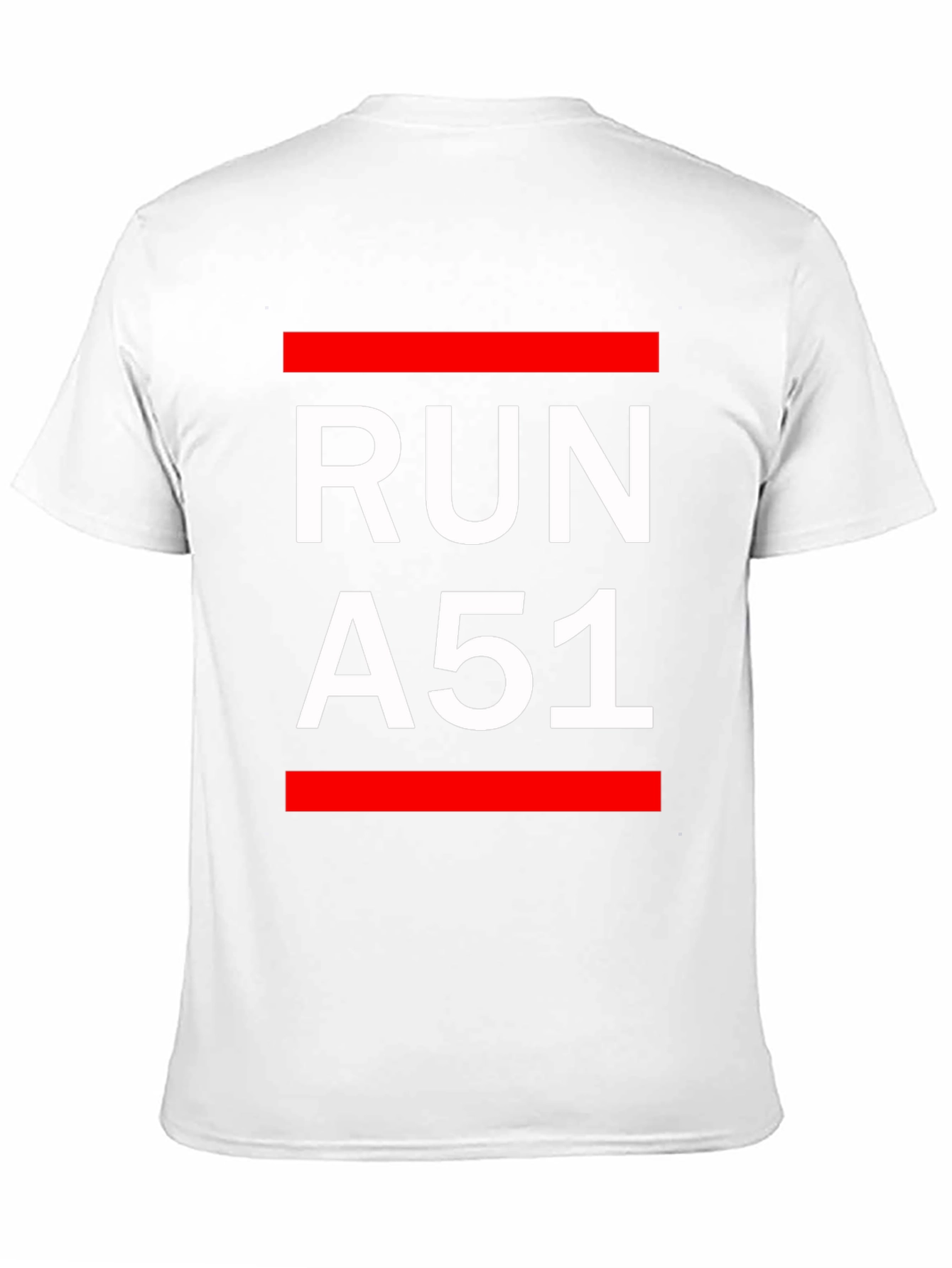 Run A51 Black T-Shirt - Bold Graphic Tee