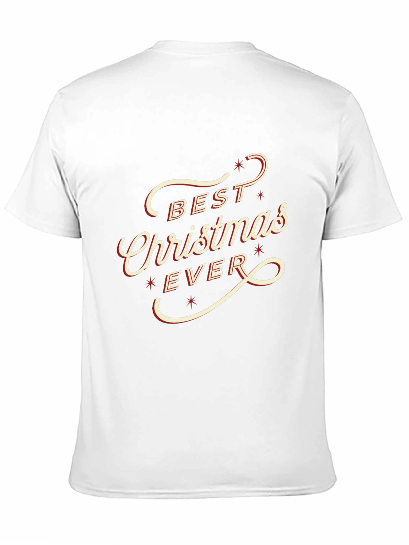 Best Christmas Ever Graphic T-Shirt - Black