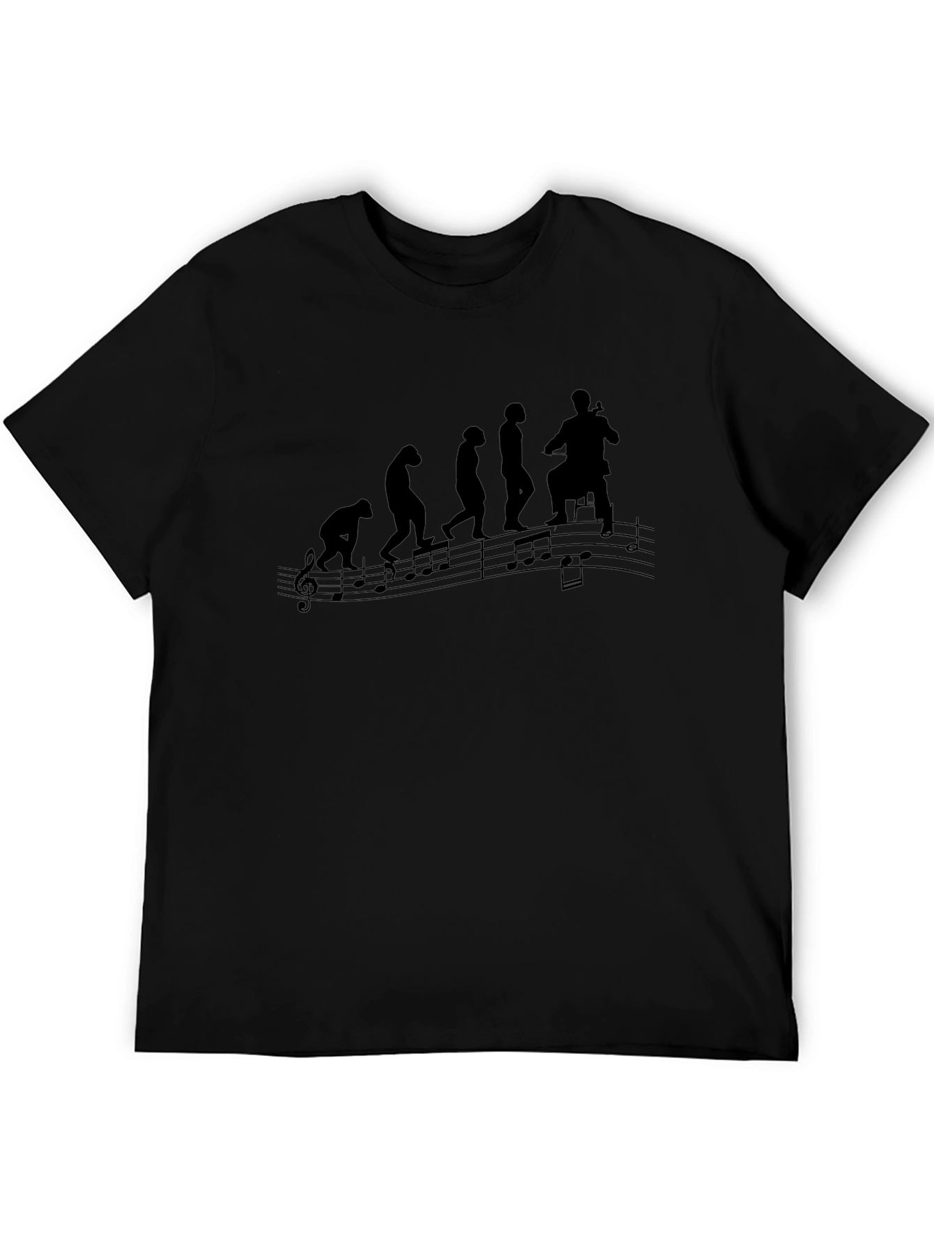 Evolution of Cello Player T-Shirt