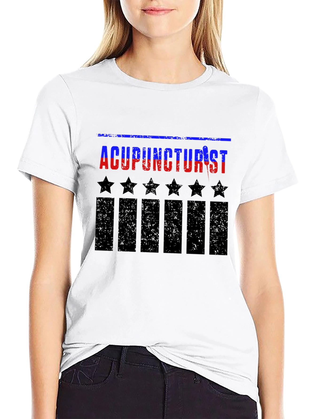 Acupuncturist Patriotic T-Shirt